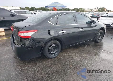 2015 Nissan Sentra Sv z USA, uszkodzony, nr VIN 3N1AB7APXFL684721